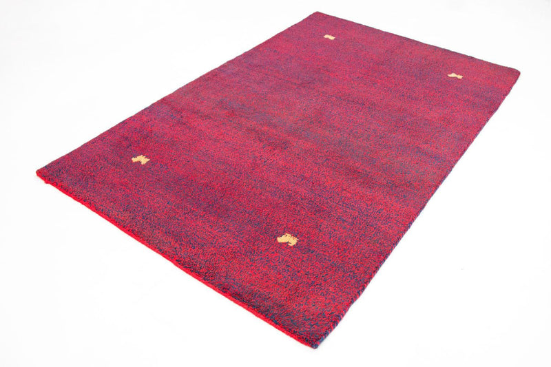 Tappeto Gabbeh - Indus - 205 x 140 cm - rosa