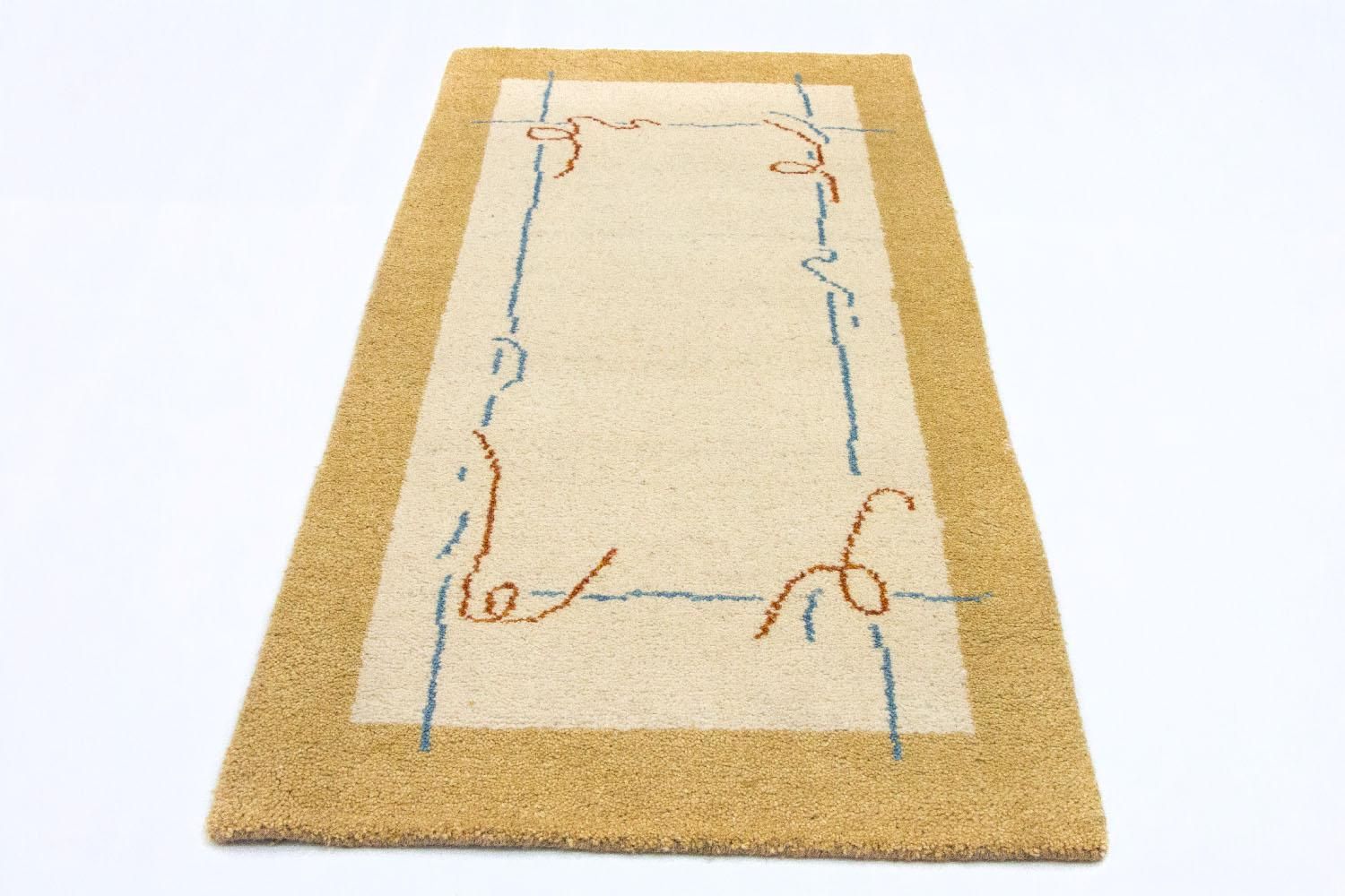 Tappeto Gabbeh - Indus - 140 x 70 cm - beige