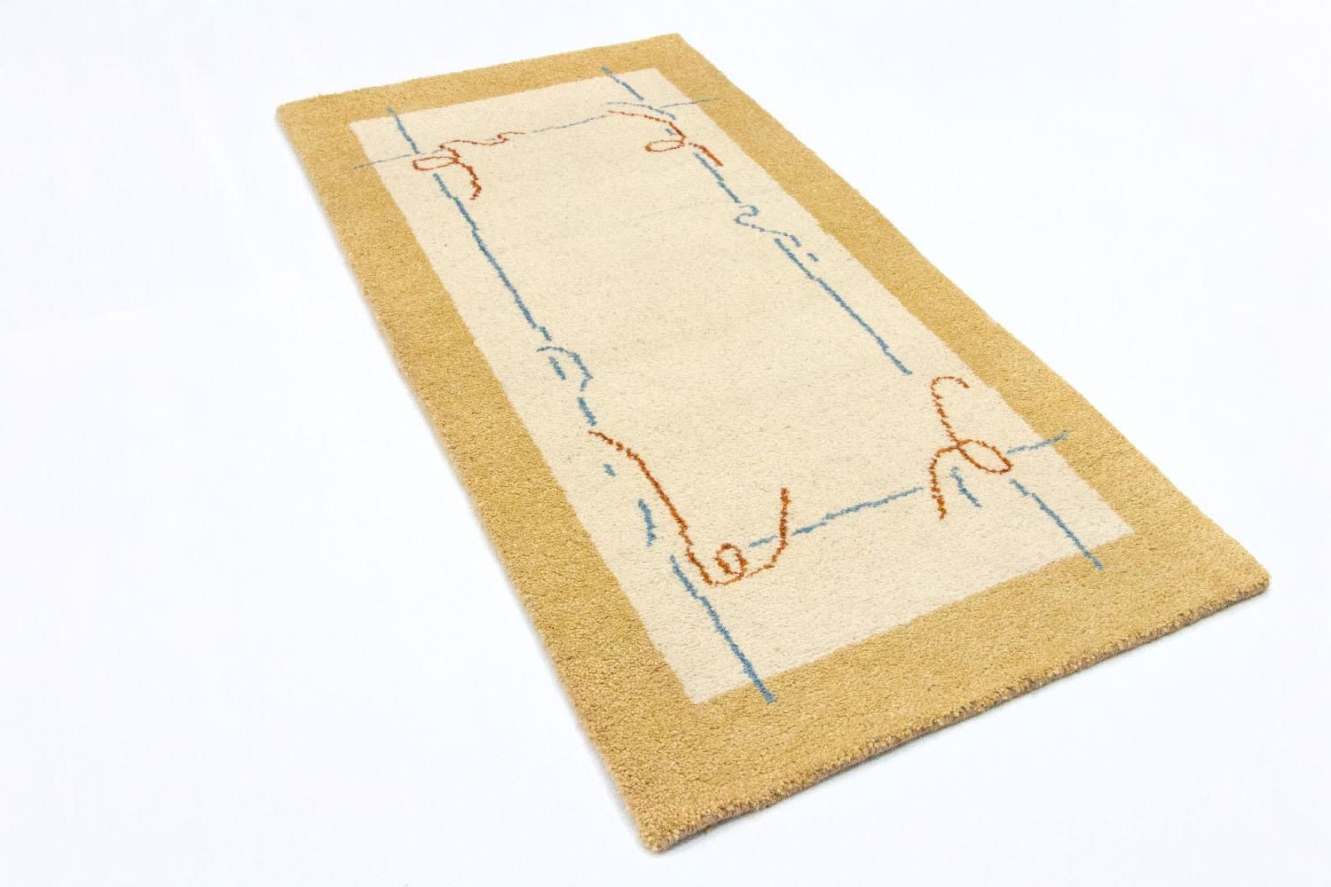 Tappeto Gabbeh - Indus - 140 x 70 cm - beige