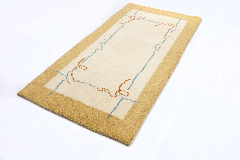 Tappeto Gabbeh - Indus - 140 x 70 cm - beige