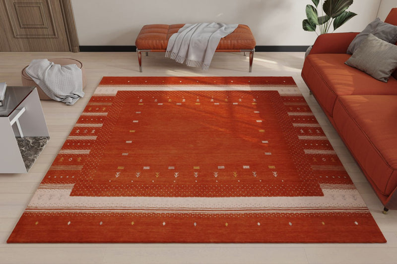 Tappeto Gabbeh - Loribaft Softy - Aurora Flair - quadrato