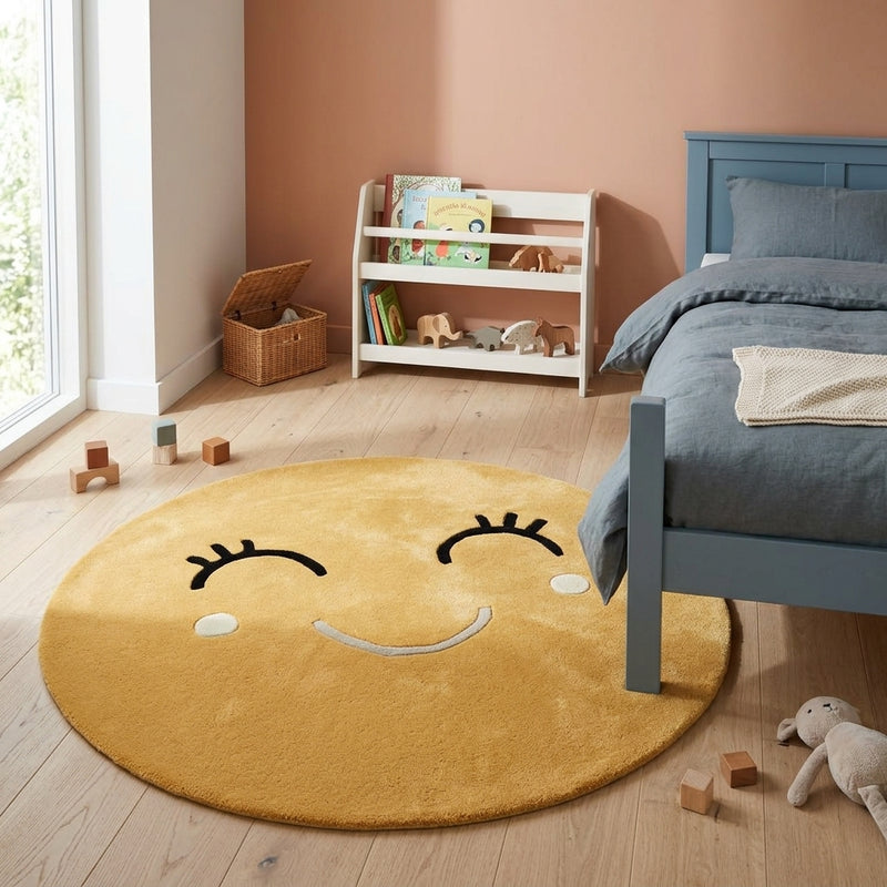 Tappeto per bambini Happy - Tappeto di lana