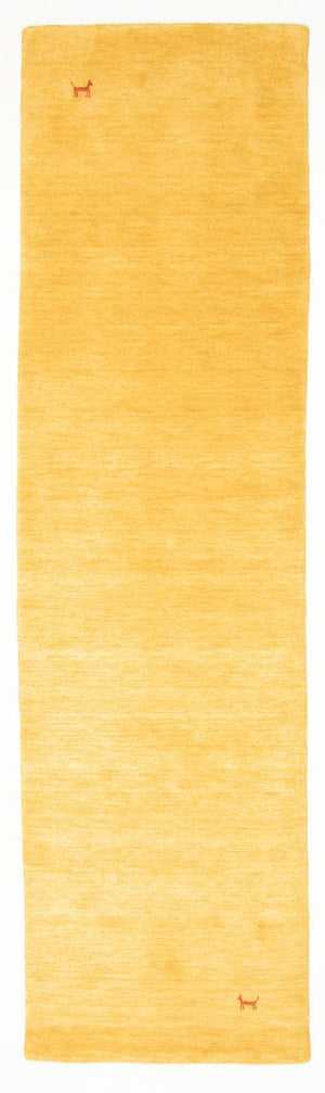 Tappeto corsia Tappeto Gabbeh - Indus - 200 x 80 cm - oro