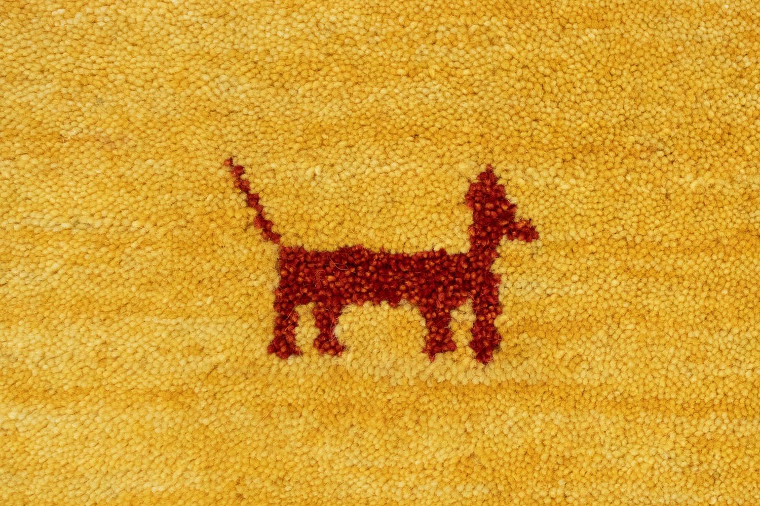 Tappeto Gabbeh - Indus - 250 x 200 cm - oro