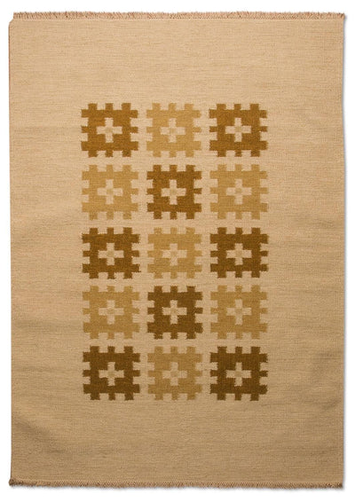 Kilim moderno Tappeto Erana - Tappeto di lana