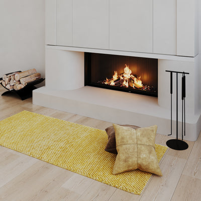 Tappeto di lana - Palla di feltro - Mosaik - tappeto corsia