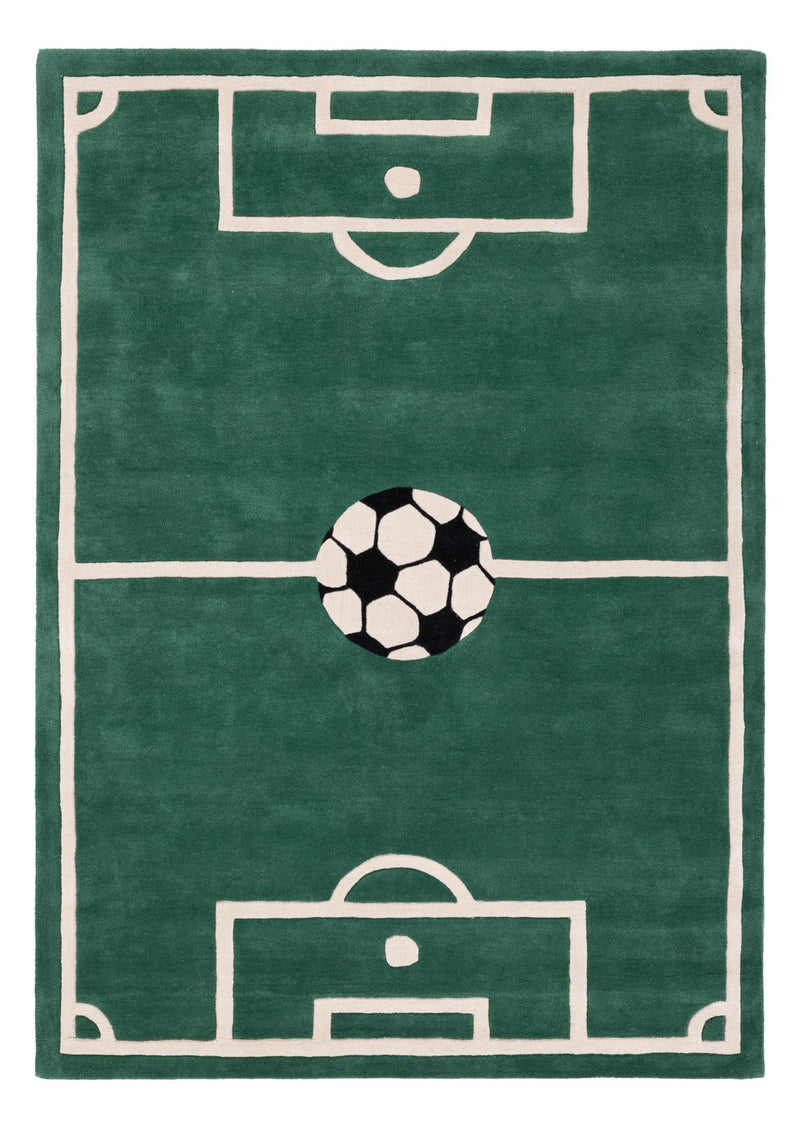 Tappeto per bambini Fussball - Tappeto di lana