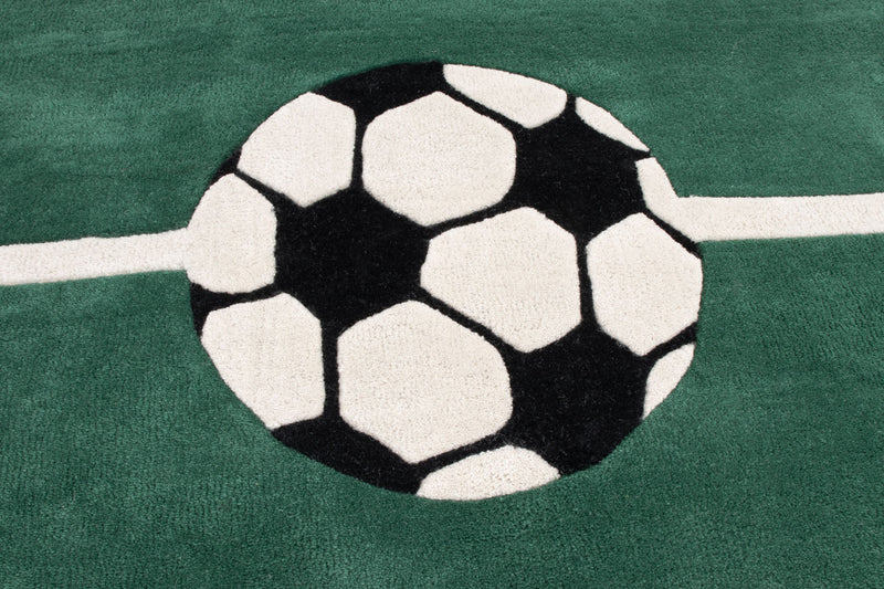 Tappeto per bambini Fussball - Tappeto di lana