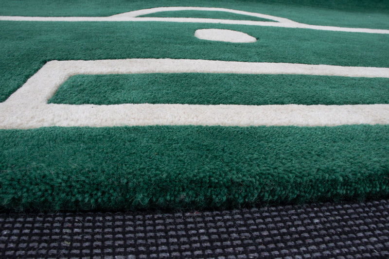 Tappeto per bambini Fussball - Tappeto di lana