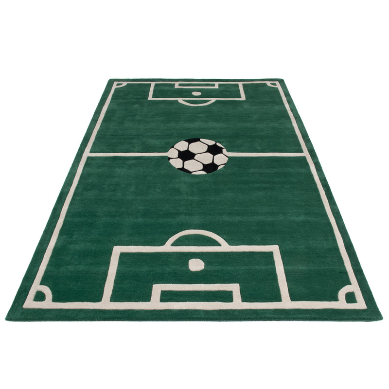Tappeto per bambini Fussball - Tappeto di lana