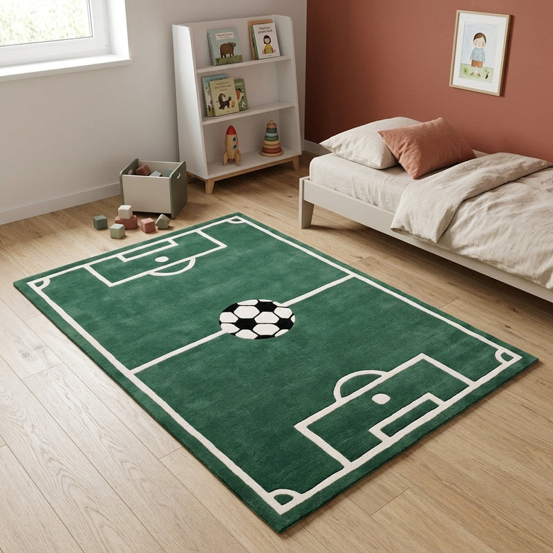 Campo da Calcio Tappeto per Bambini