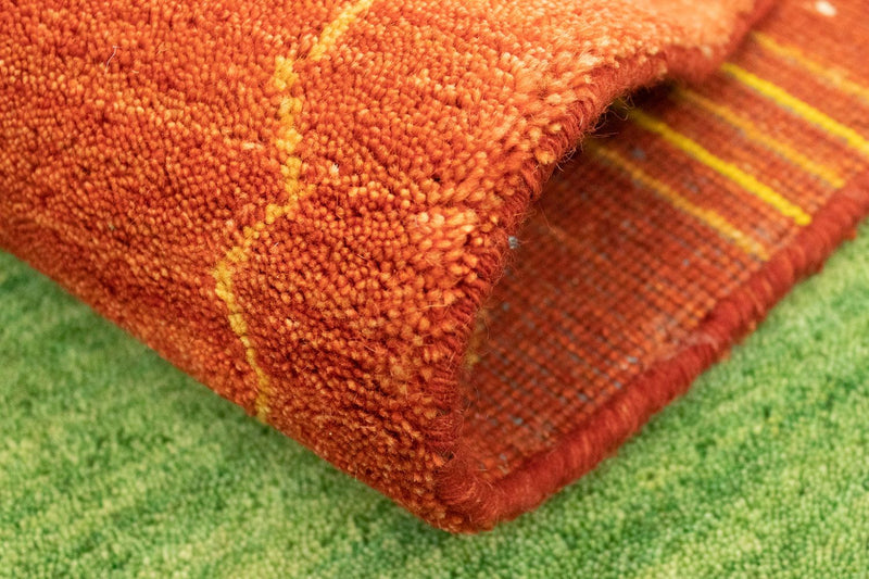 Tappeto Gabbeh - Indus - 180 x 120 cm - verde