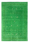 Loribaft Loom Tappeto LuxeWeave - Tappeto di lana - Rettangolo / Verde / 100 x 150 cm Rettangolo