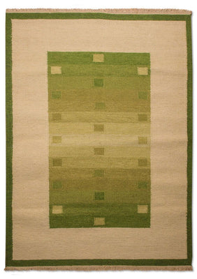 Tappeto Kelim - Tendenza - 180 x 120 cm - verde