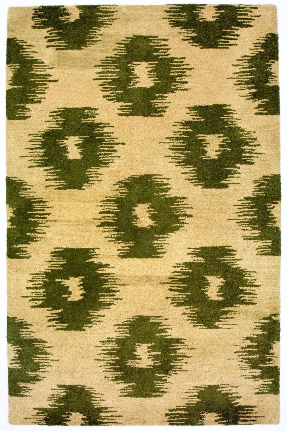 Tappeto di lana - 240 x 155 cm - verde