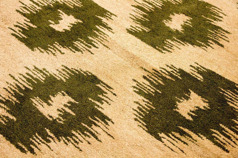 Tappeto di lana - 240 x 155 cm - verde