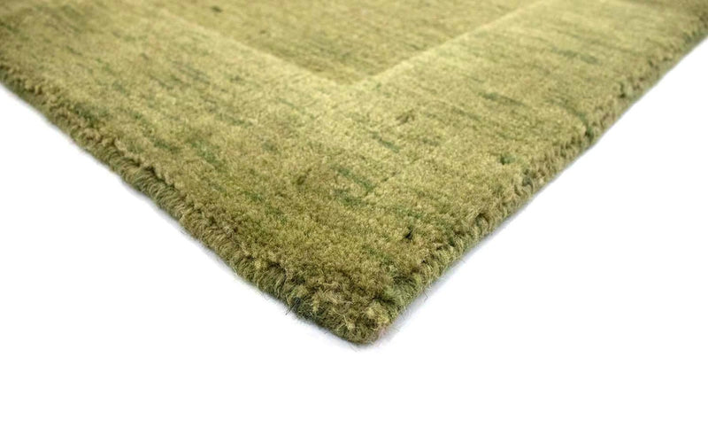Tappeto di lana - 90 x 60 cm - verde chiaro