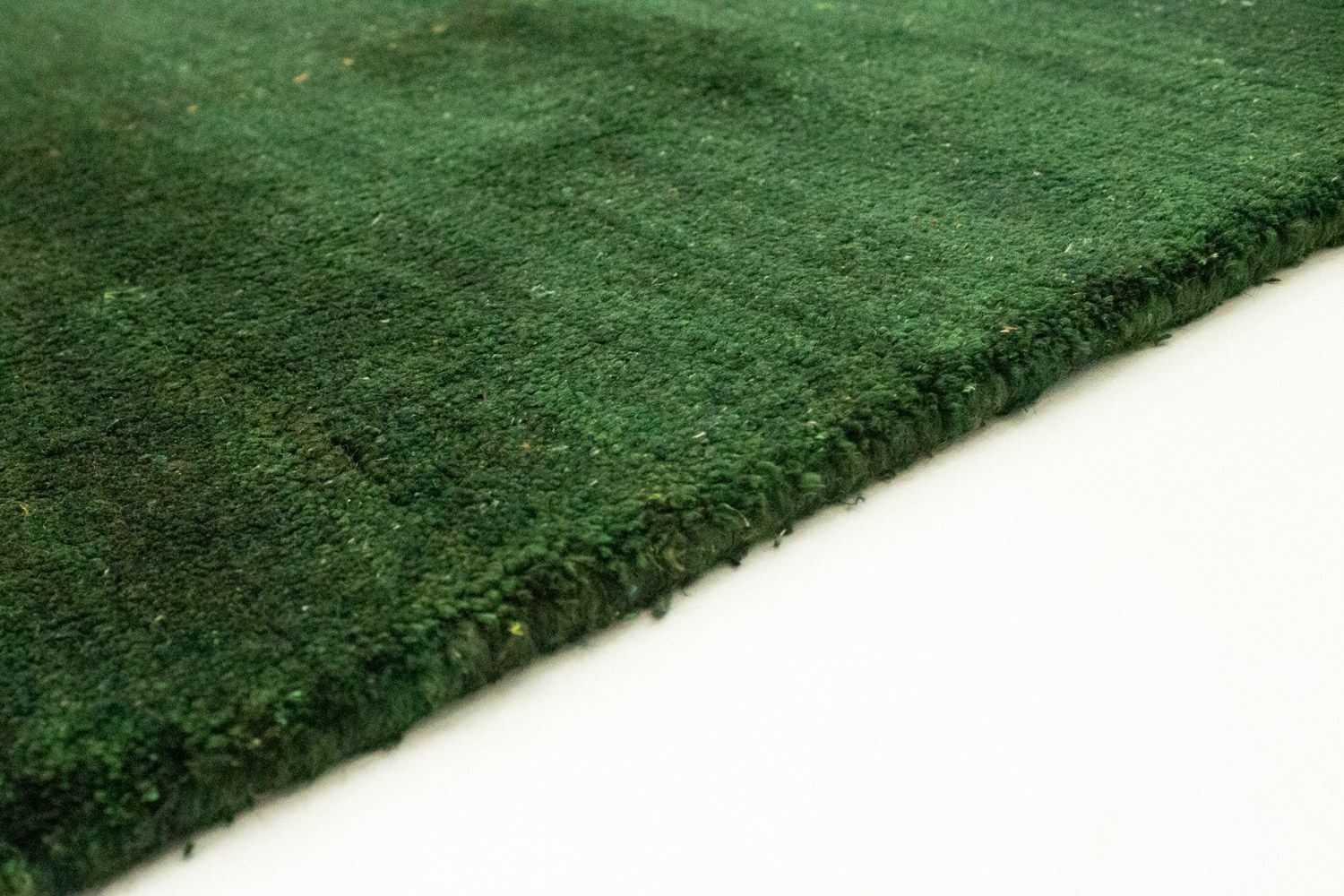 Tappeto Gabbeh - Indus - 300 x 200 cm - verde scuro