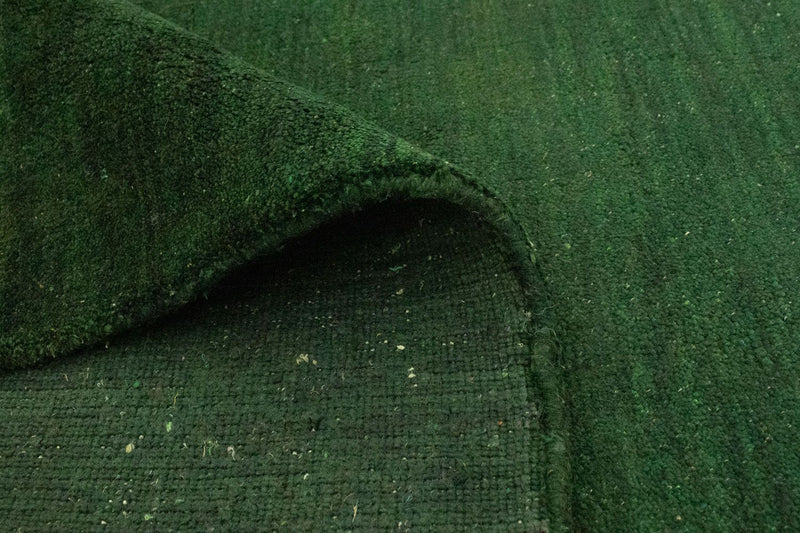 Tappeto Gabbeh - Indus - 300 x 200 cm - verde scuro