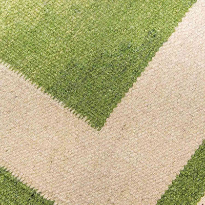Tappeto corsia Tappeto Kelim - Tendenza - 250 x 80 cm - verde