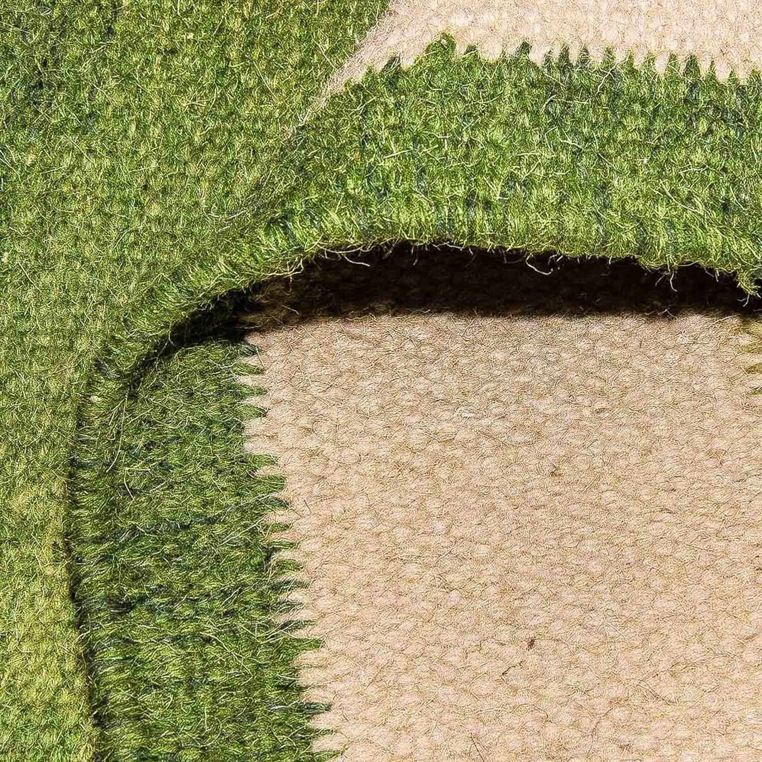 Tappeto corsia Tappeto Kelim - Tendenza - 250 x 80 cm - verde