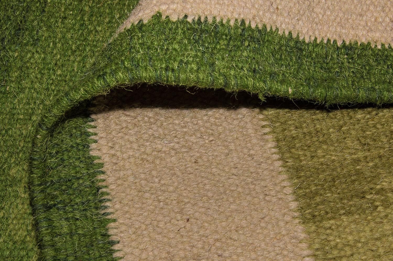 Tappeto corsia Tappeto Kelim - Tendenza - 250 x 80 cm - verde