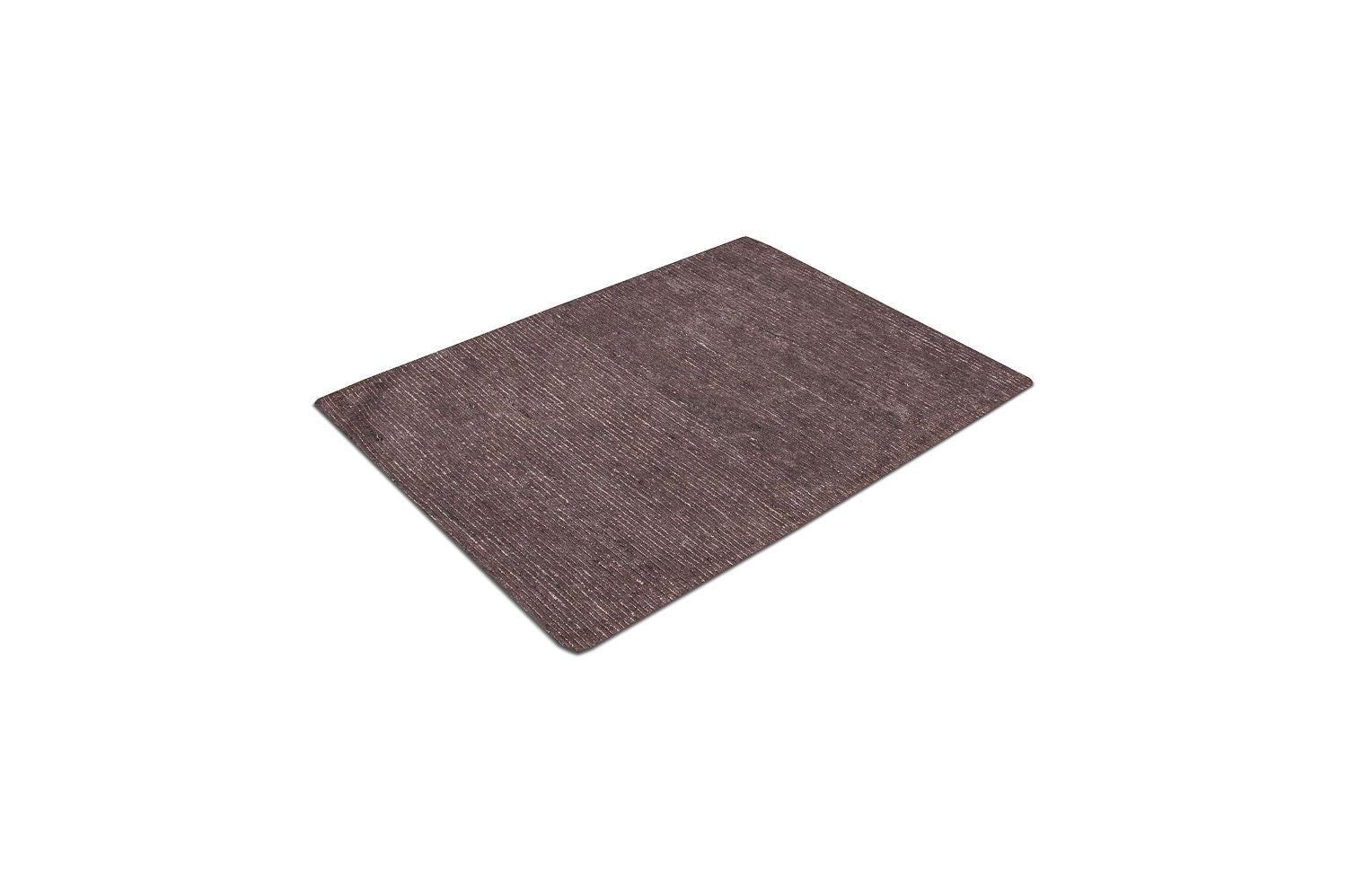 Tappeto a pelo basso - 180 x 120 cm - grigio