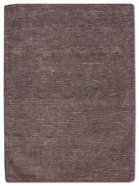 Tappeto a pelo basso - 230 x 160 cm - grigio