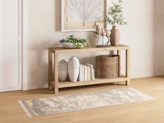 Tappeto in juta - 200 x 140 cm - naturale