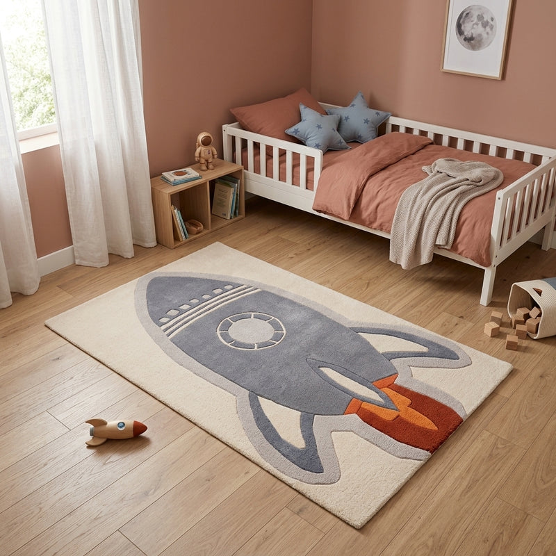 Razzo Tappeto per Bambini