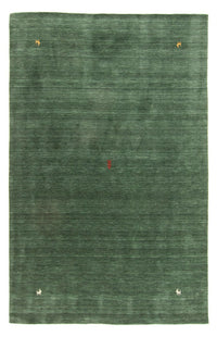 Tappeto Gabbeh - Softy - 160 x 90 cm - verde scuro