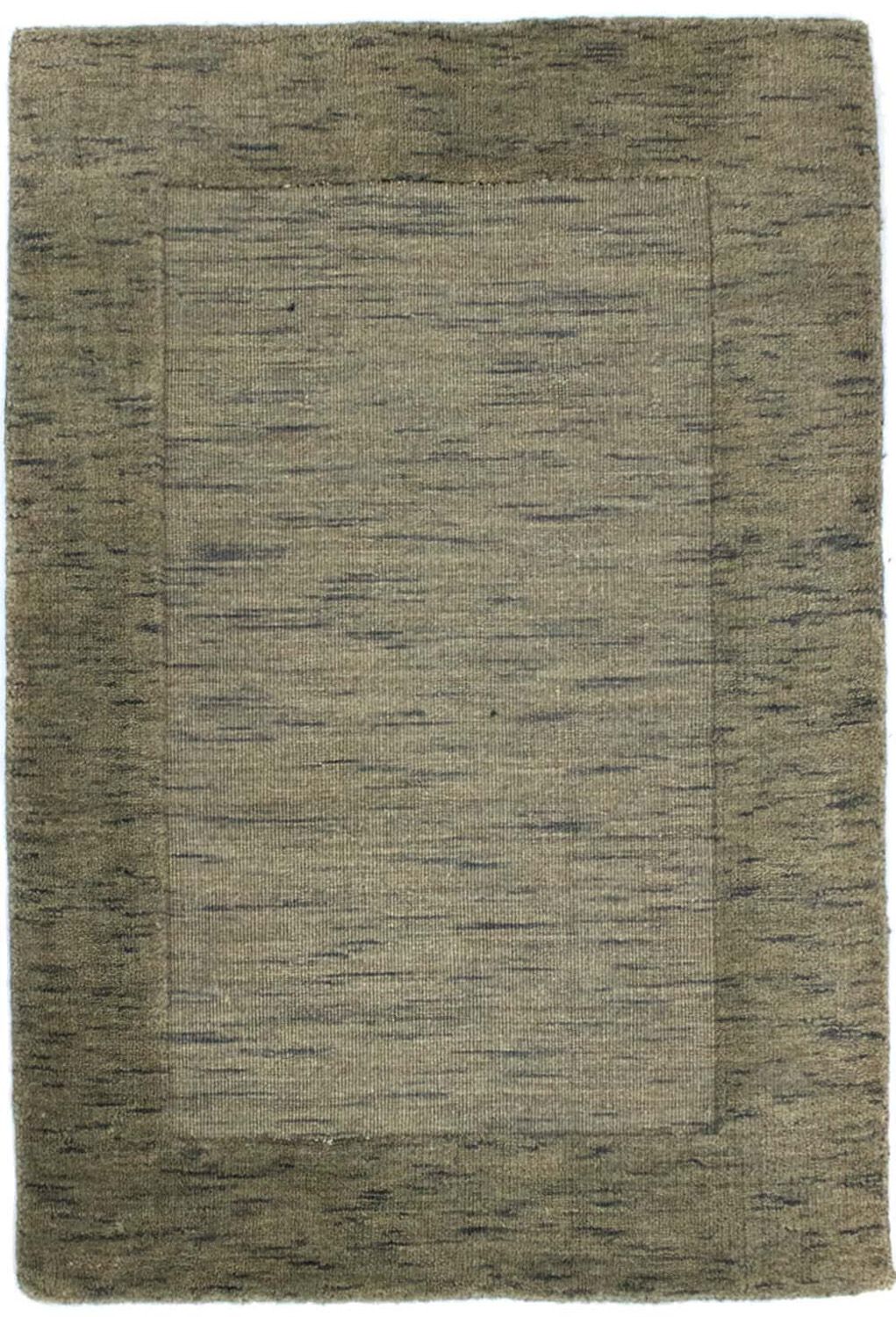 Tappeto di lana - 90 x 60 cm - grigio