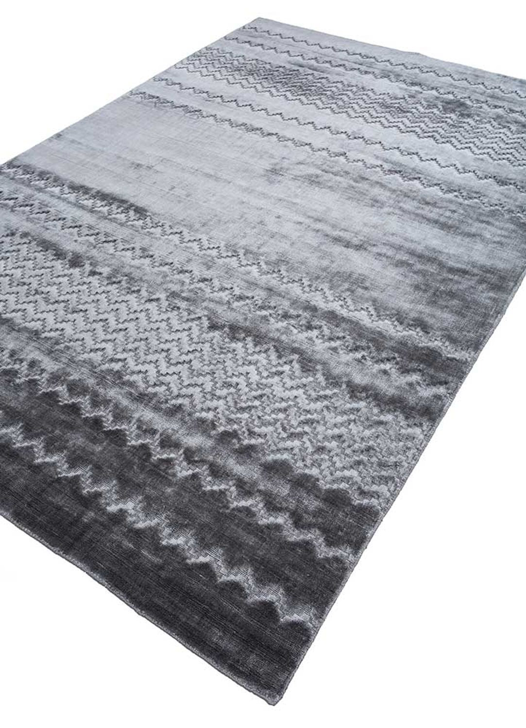 Tappeto in viscosa - 300 x 240 cm - blu