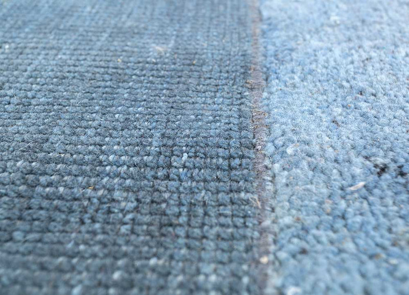Tappeto di lana forma speciale  - 180 x 180 cm - blu