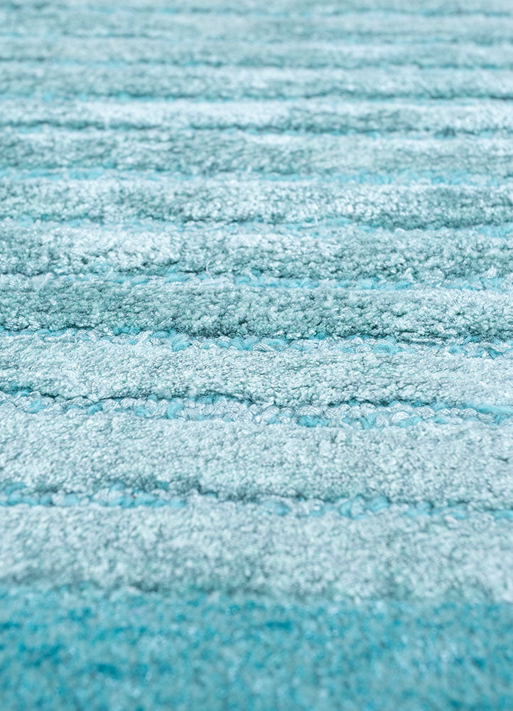 Tappeto di design forma speciale  - 210 x 150 cm - turchese