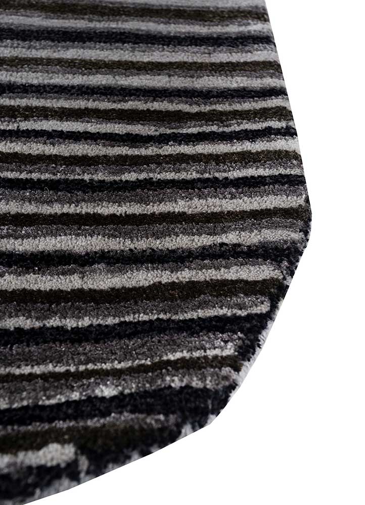 Tappeto di lana forma speciale  - 152 x 55 cm - antracite