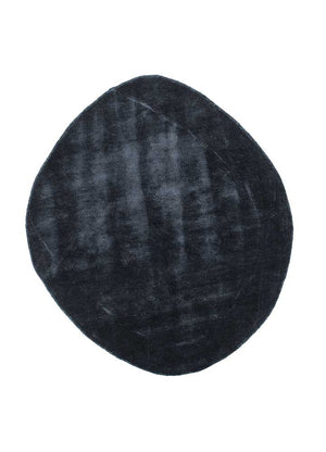 Tappeto di design forma speciale  - 140 x 122 cm - antracite