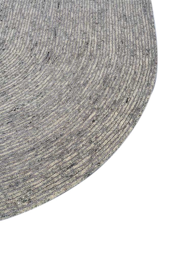 Tappeto di lana forma speciale  - 225 x 150 cm - grigio