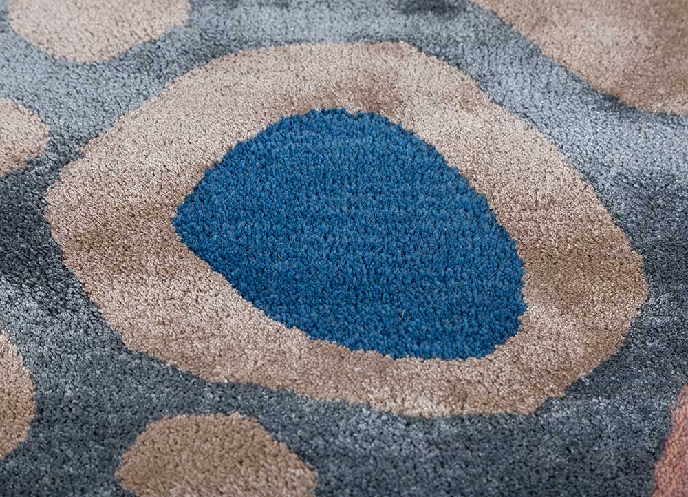 Tappeto di design forma speciale  - 270 x 180 cm - blu