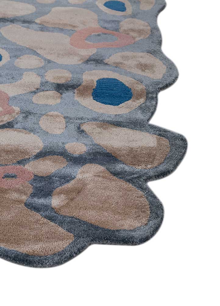 Tappeto di design forma speciale  - 270 x 180 cm - blu