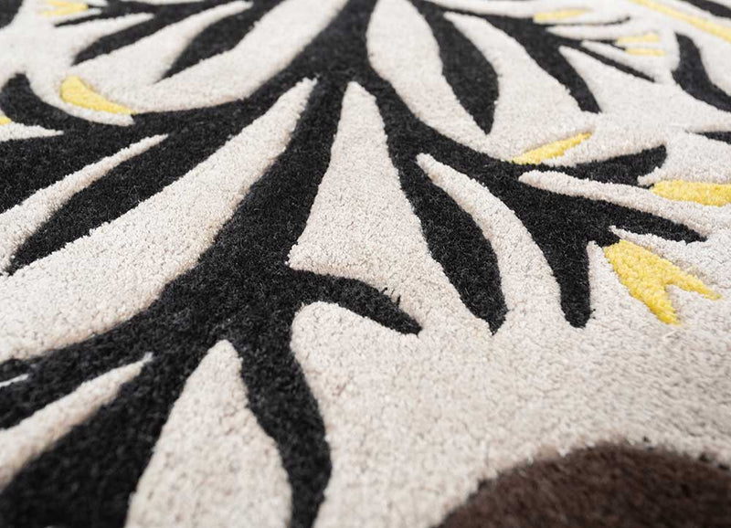 Tappeto per bambini forma speciale  - 215 x 90 cm - bianco e nero