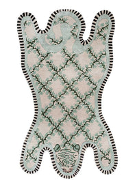 Tappeto per bambini forma speciale  - 143 x 90 cm - verde