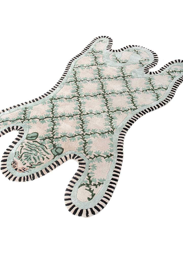 Tappeto per bambini forma speciale  - 143 x 90 cm - verde