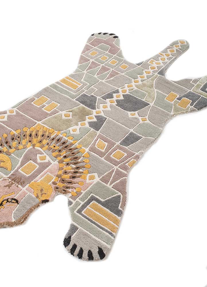 Tappeto per bambini forma speciale  - 153 x 90 cm - multicolore