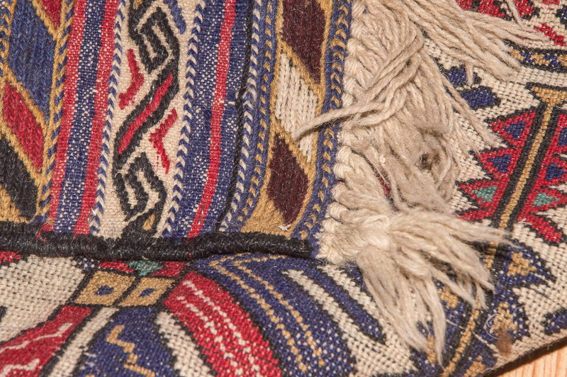 Tappeto Kelim - Vecchio - 276 x 185 cm - beige