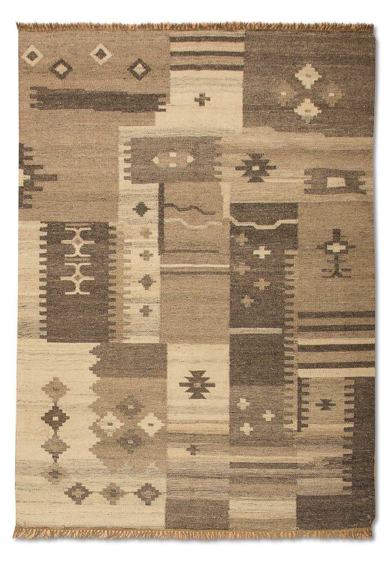 Tappeto Kelim - Tendenza - 200 x 140 cm - multicolore