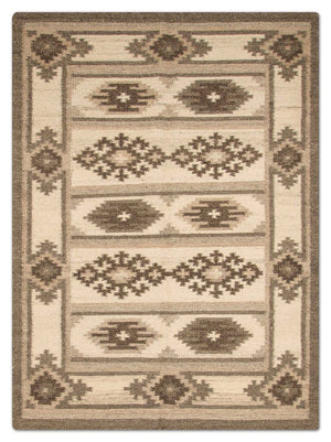 Tappeto Kelim - Tendenza - 200 x 140 cm - naturale
