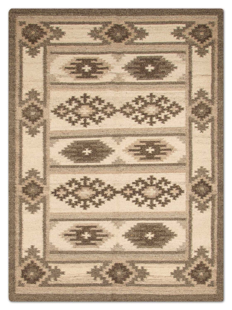 Tappeto Kelim - Tendenza - 200 x 140 cm - naturale