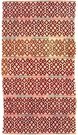 Tappeto corsia Tappeto Kelim - Orientale - 240 x 127 cm - multicolore