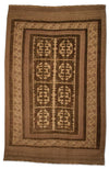 Kilim antico Tappeto 183x280cm - Rettangolo / Marrone / 183 x 280 cm Rettangolo